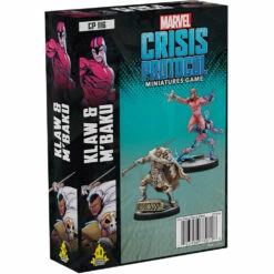 Atomic Mass Games Marvel Crisis Protocol: Klaw & M'Baku -ATOMIC MASS GAMES Shop AMGCP116EN 4