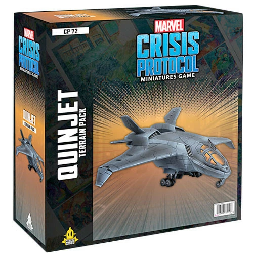Atomic Mass Games Marvel Crisis Protocol: QuinJet Terrain Pack 2 Atomic Mass Games Marvel Crisis Protocol: QuinJet Terrain Pack - Image 2