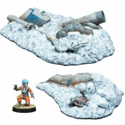 Atomic Mass Games Star Wars: Legion - Crashed X-Wing Battlefield Expansion -ATOMIC MASS GAMES Shop AMGSWL100EN 3