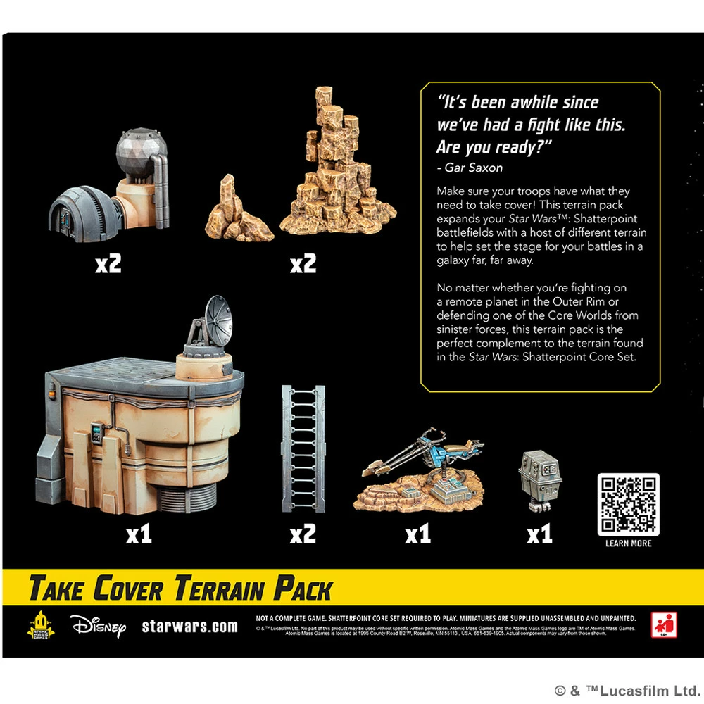 Atomic Mass Games Star Wars: Shatterpoint - Take Cover Terrain Pack 2 Atomic Mass Games Star Wars: Shatterpoint - Take Cover Terrain Pack - Image 2