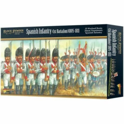 Black Powder: Napoleonic Wars - Spanish Infantry (1st Battalion) -ATOMIC MASS GAMES Shop WLG302411501 4