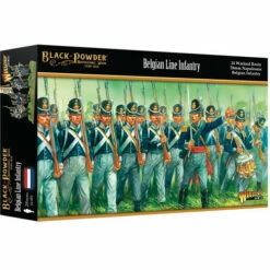 Black Powder Napoleonic Wars: Belgian Line Infantry -ATOMIC MASS GAMES Shop WLG302412409 6