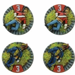Black Powder Epic Battles: Waterloo - British Casualty Markers 9 Black Powder Epic Battles: Waterloo - British Casualty Markers -ATOMIC MASS GAMES Shop WLG312401002 4