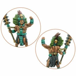 Mythic Americas: Maya - Almehenob Nobles W/ Huge Macuahuitl (Last Chance) -ATOMIC MASS GAMES Shop WLG722213007 3