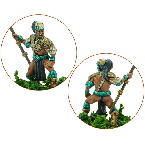 Mythic Americas: Maya - Calakmal Warriors W/ Spears 3 Mythic Americas: Maya - Calakmal Warriors W/ Spears - Image 3
