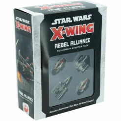 Atomic Mass Games Star Wars X-Wing 2E: Rebel Alliance Squadron Starter Pack