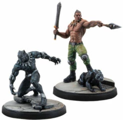 Atomic Mass Games Marvel Crisis Protocol: Black Panther & Killmonger Character Pack