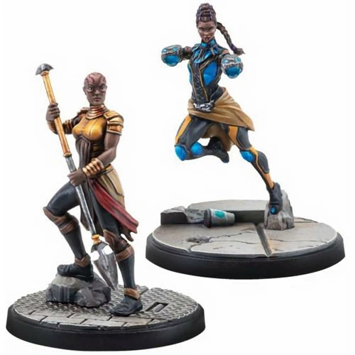 Atomic Mass Games Marvel Crisis Protocol: Shuri & Okoye Character Pack 1 Atomic Mass Games Marvel Crisis Protocol: Shuri & Okoye Character Pack