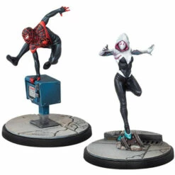 Atomic Mass Games Marvel Crisis Protocol: Spider-Man & Ghost-Spider Character Pack