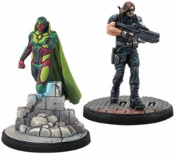 Atomic Mass Games Marvel Crisis Protocol: Vision & Winter Soldier Character Pack