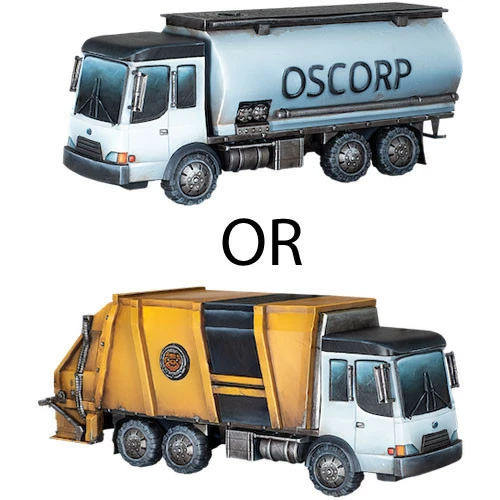 Atomic Mass Games Marvel Crisis Protocol: NYC Commercial Truck Terrain Pack 1 Atomic Mass Games Marvel Crisis Protocol: NYC Commercial Truck Terrain Pack