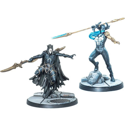 Atomic Mass Games Marvel Crisis Protocol: Corvus Glaive & Proxima Midnight Character Pack 1 Atomic Mass Games Marvel Crisis Protocol: Corvus Glaive & Proxima Midnight Character Pack