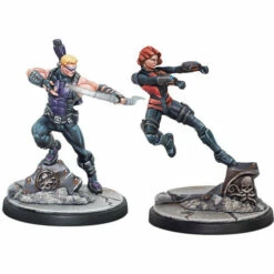 Atomic Mass Games Marvel Crisis Protocol: Hawkeye & Black Widow Character Pack