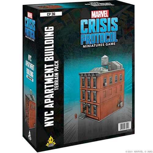 Atomic Mass Games Marvel Crisis Protocol: NYC Apartment Building Terrain Pack 2 Atomic Mass Games Marvel Crisis Protocol: NYC Apartment Building Terrain Pack - Image 2