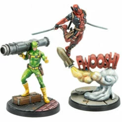 Atomic Mass Games Marvel Crisis Protocol: Deadpool & Bob, Agent Of Hydra Character Pack