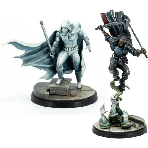 Atomic Mass Games Marvel Crisis Protocol: Blade & Moon Knight Character Pack 1 Atomic Mass Games Marvel Crisis Protocol: Blade & Moon Knight Character Pack