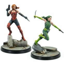 Atomic Mass Games Marvel Crisis Protocol: Sin & Viper Character Pack