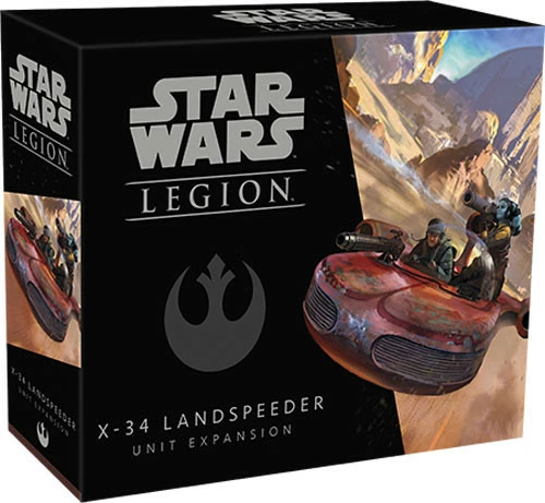 Fantasy Flight Games Star Wars: Legion - X-34 Landspeeder Unit Expansion 1 Fantasy Flight Games Star Wars: Legion - X-34 Landspeeder Unit Expansion