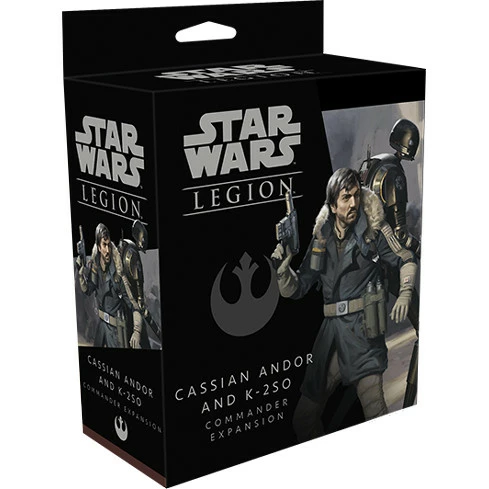 Fantasy Flight Games Star Wars: Legion - Cassian Andor & K-2SO Commander Expansion 1 Fantasy Flight Games Star Wars: Legion - Cassian Andor & K-2SO Commander Expansion