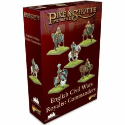 Pike & Shotte Epic Battles: English Civil Wars Royalist Commanders 5 Pike & Shotte Epic Battles: English Civil Wars Royalist Commanders -ATOMIC MASS GAMES Shop wlg212413001