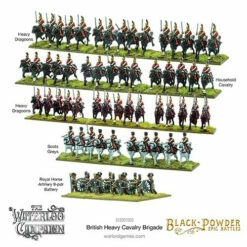 Black Powder Epic Battles: Waterloo - British Heavy Cavalry Brigade (Last Chance) -ATOMIC MASS GAMES Shop wlg312001003 2