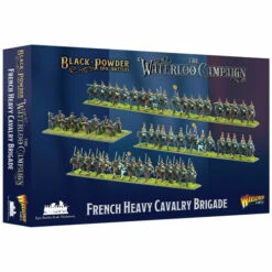 Black Powder Epic Battles: Waterloo - French Heavy Cavalry Brigade -ATOMIC MASS GAMES Shop wlg312002003 4
