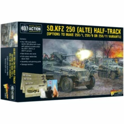 Bolt Action: German - Sd.Kfz 250 (Alte) Half-Track (250/1,250/9, Or 250/11)