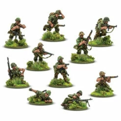 Bolt Action: US Marine Raiders Squad