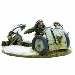Bolt Action: German Heer 7.5cm Leig 18 Light Artillery (Winter)