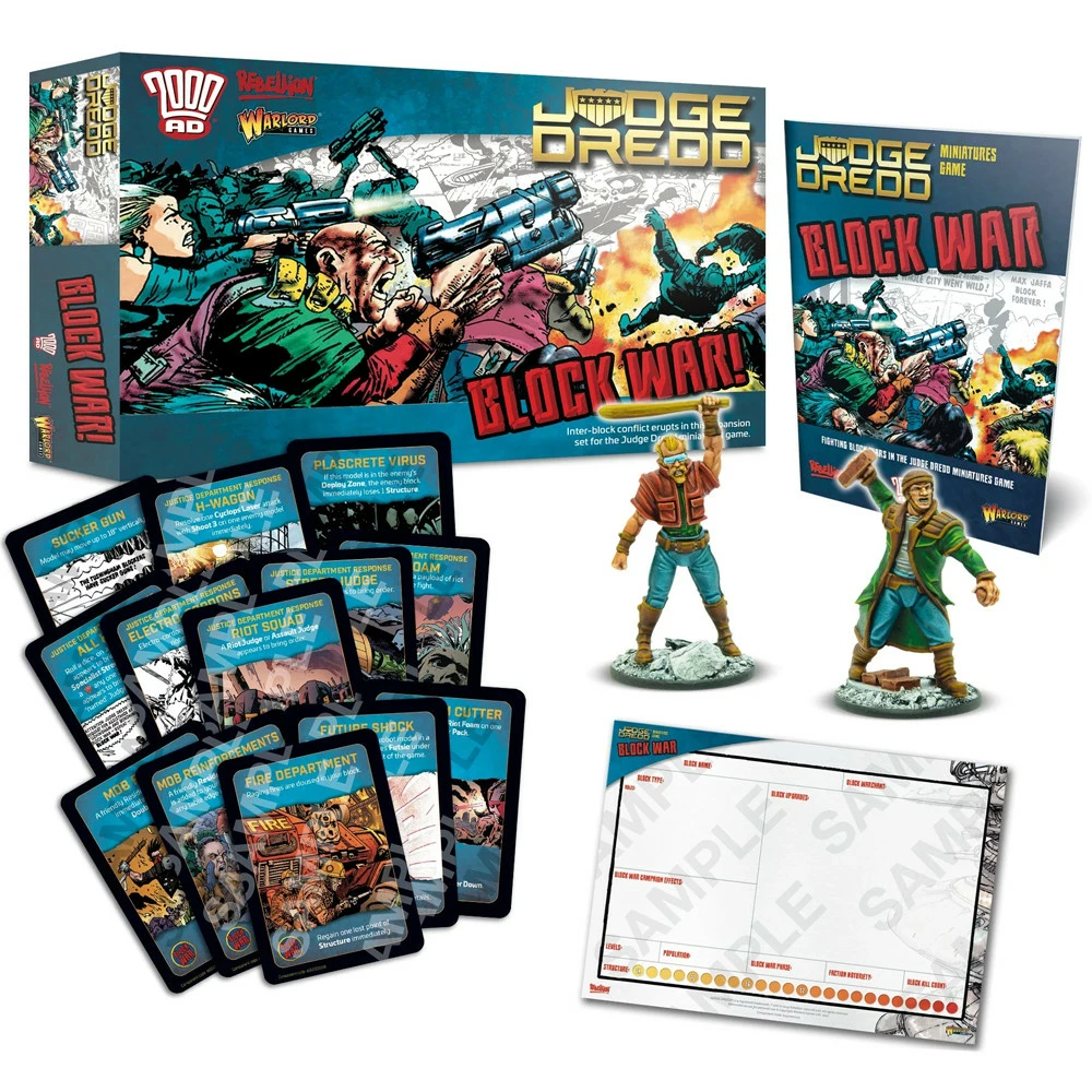 Judge Dredd: Block War Expansion 1 Judge Dredd: Block War Expansion
