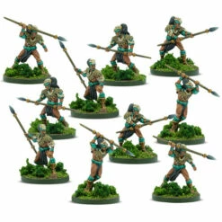 Mythic Americas: Maya - Calakmal Warriors W/ Spears