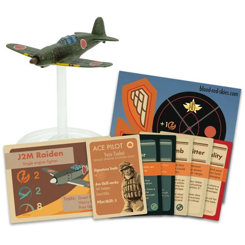 Blood Red Skies: Japanese - Ace Pilot Yozo Tsuboi (Preorder) 1 Blood Red Skies: Japanese - Ace Pilot Yozo Tsuboi (Preorder)